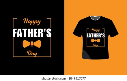 Father's Day typography T-shirt Design 