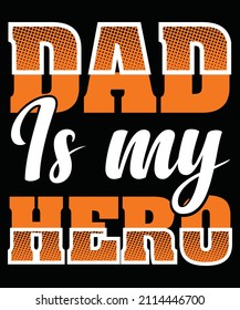Father's Day Typography t-Shirt design