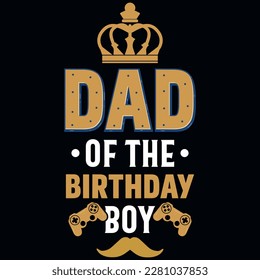 Father's day typography tshirt design vector design