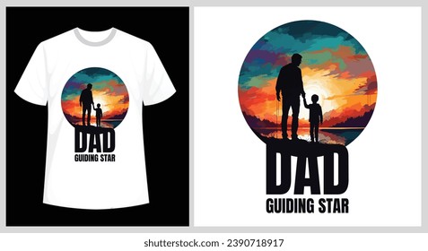 Father's Day Typography T-shirt design, dad t-shirt vector, dad concept unique gift shirt design, Ready for print