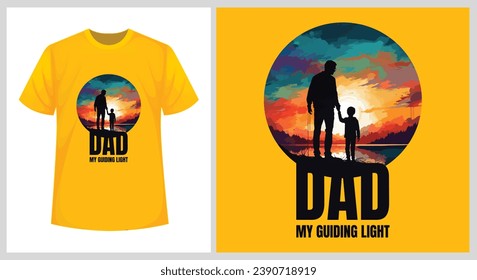Father's Day Typography T-shirt design, dad t-shirt vector, dad concept unique gift shirt design, Ready for print