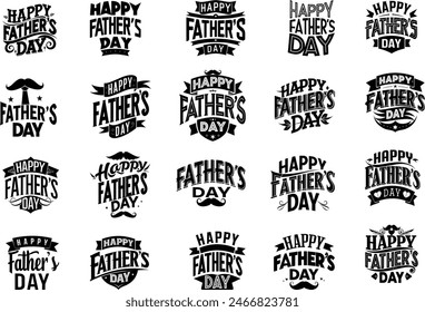 Father's day typography t-shirt design 