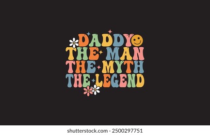 Father's Day Typography T-Shirt Design