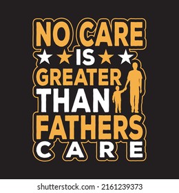 father's day typography and vector graphic t-shirt design template