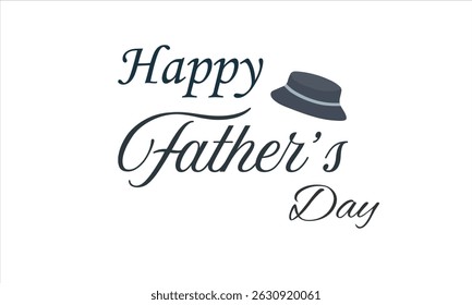 Father's day vector art, icon image.