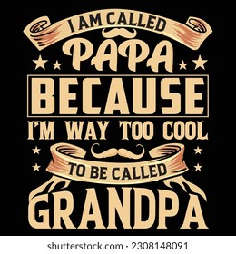 Father's day vector art T-Shirt.