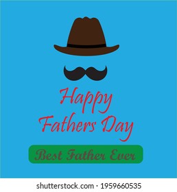 Fathers day vector created by Libra design labs on 21st of April 2021