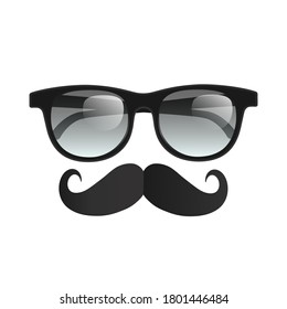 Father's Day Vector design illustration isolated on white background