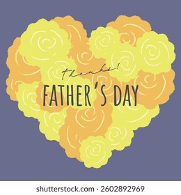 Father's day vector illustration background