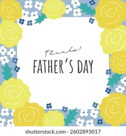 Father's day vector illustration background