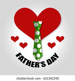 Father's Day Vector Illustration. Suitable for poster, banner, campaign, and greeting card
