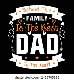 Father's day vector t shirt design