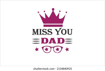Father's day vector t-shirt design svg