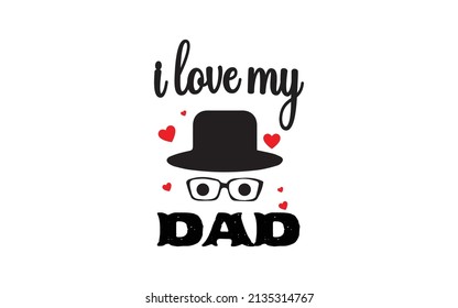 Father's day vector t-shirt design