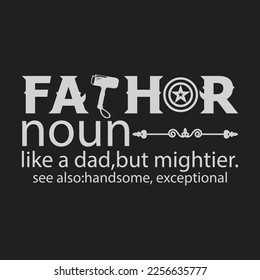 Father`s day Vector t-shirt design