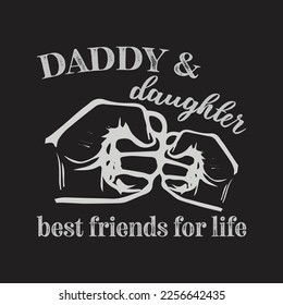 Father`s day vector typography design