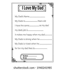 Fathers day victor graphics design