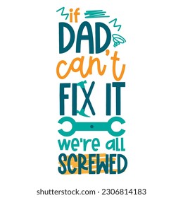 Fathers Day written lettering Mental health quote. Modern typographic slogan. Vector illustration