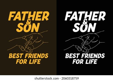 Father's and son best friends for life t shirt