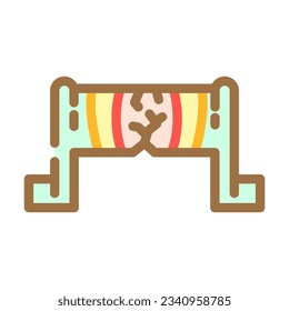 fatigue analysis mechanical engineer color icon vector. fatigue analysis mechanical engineer sign. isolated symbol illustration