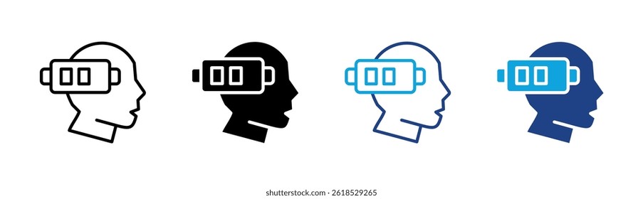 Fatigue Icon Element For Design