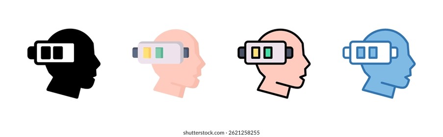 Fatigue Icon Element For Design
