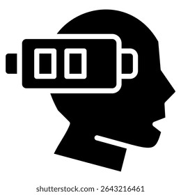 Fatigue Icon Element For Design
