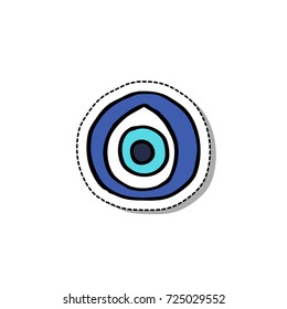 fatima eye doodle icon