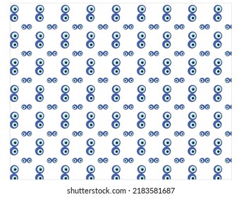 Fatima eye doodle pattern, vector illustration. Evil eye seamless pattern. Evil eye vector seamless pattern. Hand drawn various talismans. Different shapes. Flat design. Free hand drawing style.
