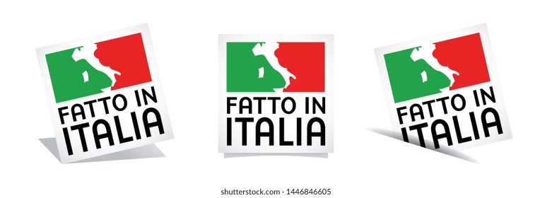 Fatto in Italia : Made in Italy in italian language