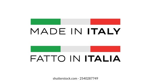 Fatto in Italia, Made in Italy in italian language