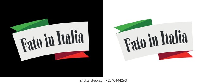 Fatto in Italia, Made in Italy in italian language