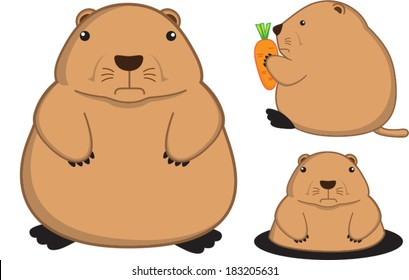 fatty prairie dog cartoon