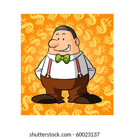 fatty rich man character