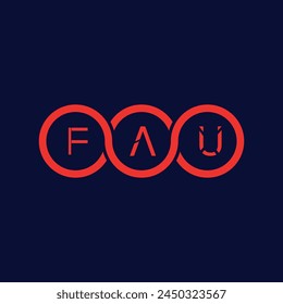 Diseño de logotipo e icono de FAU Creative