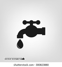 faucet and drop