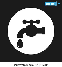 faucet and drop