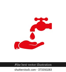 faucet and drop
