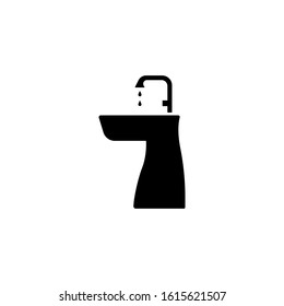 Faucet, drop, sink icon. Simple bathroom icons for ui and ux, website or mobile application