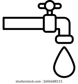 Faucet Ecology minimal illustration Design