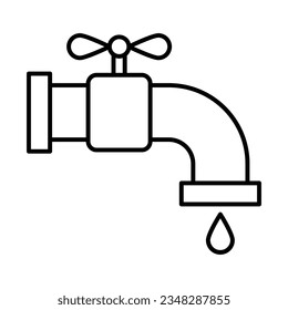 Faucet Icon Design For Personal And Comercial Use