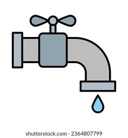 Faucet Icon Design For Personal And Comercial Use