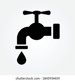 faucet icon design vector for multiple use 