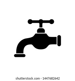 faucet icon, illustration design template