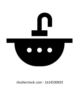 faucet icon isolated sign symbol vector illustration - high quality black style vector icons
