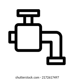 Faucsymbol oder Logo einzeln auf Zeichen, Vektorgrafik - hochwertige Vektorsymbole mit schwarzem Hintergrund
