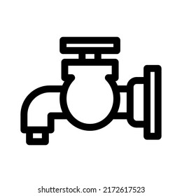 icono de grifo o logotipo símbolo de signo aislado ilustración vectorial - iconos vectoriales de estilo negro de alta calidad

