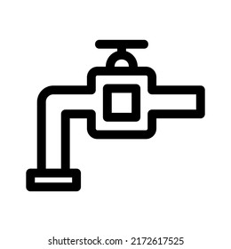 icono de grifo o logotipo símbolo de signo aislado ilustración vectorial - iconos vectoriales de estilo negro de alta calidad
