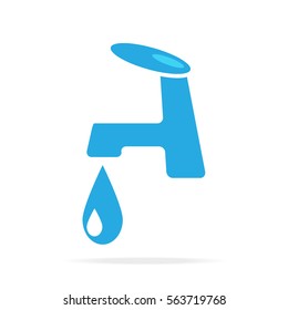 Faucet icon sign vector illustration