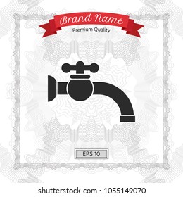 Faucet icon symbol